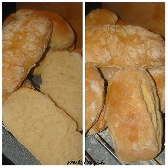 Buły orkiszowe a’la ciabatta