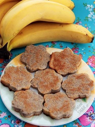 Ciasteczka bananowo-kokosowe bez glutenu i zbóż