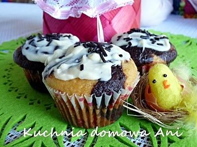 Marmurkowe muffinki