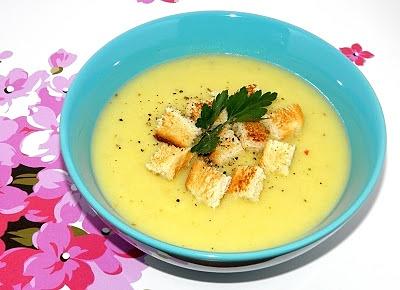 Zupa porowo-ziemniaczana