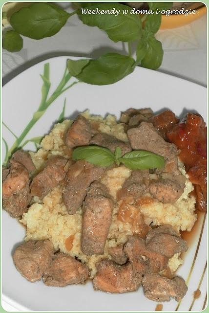 Kurczak madras tandoori z kaszą jaglaną