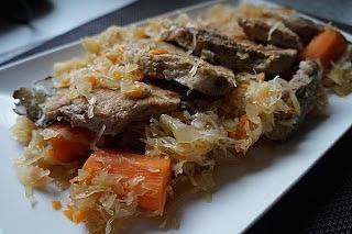 Karkówka na kiszonej kapuście
