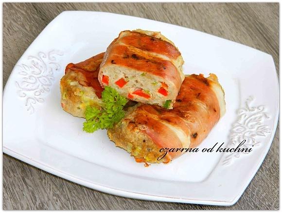 Kotlety drobiowe w szynce parmeńskiej