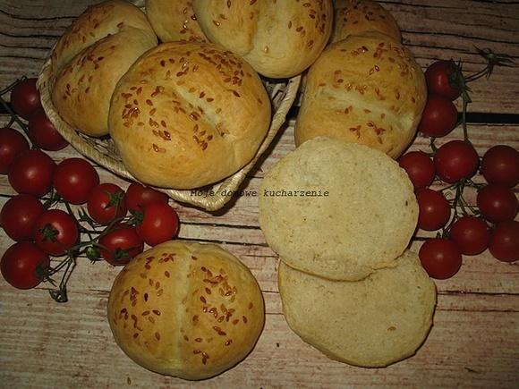Bułeczki z majonezem do hamburgerów i kanapek