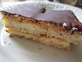 Ciasto budyniowe bez laktozy i pieczenia