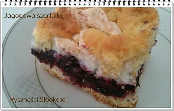 Jagodowa szarlotka
