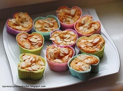 Muffinki pomarańczowe imbirowe