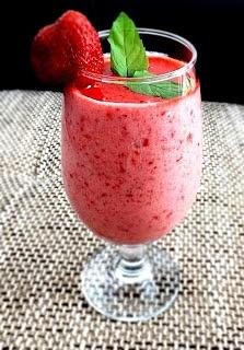 Smoothie truskawkowe
