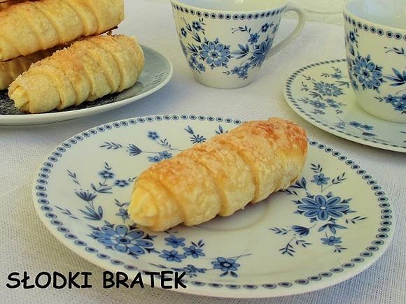 Rurki z kremem budyniowym