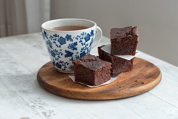 Brownie z czerwonej fasoli bez mąki
