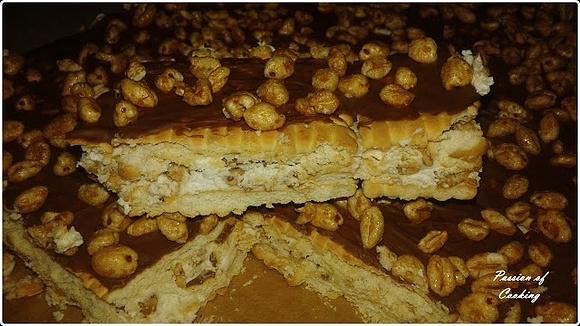 Kinder Country ciasto bez pieczenia z czekoladą i prażoną pszenicą