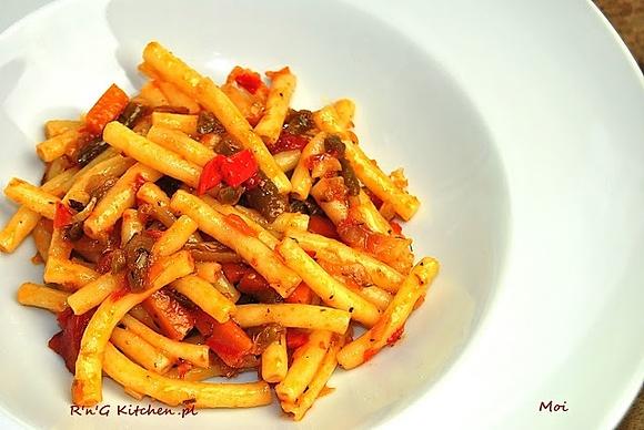 Maccheroni z warzywami
