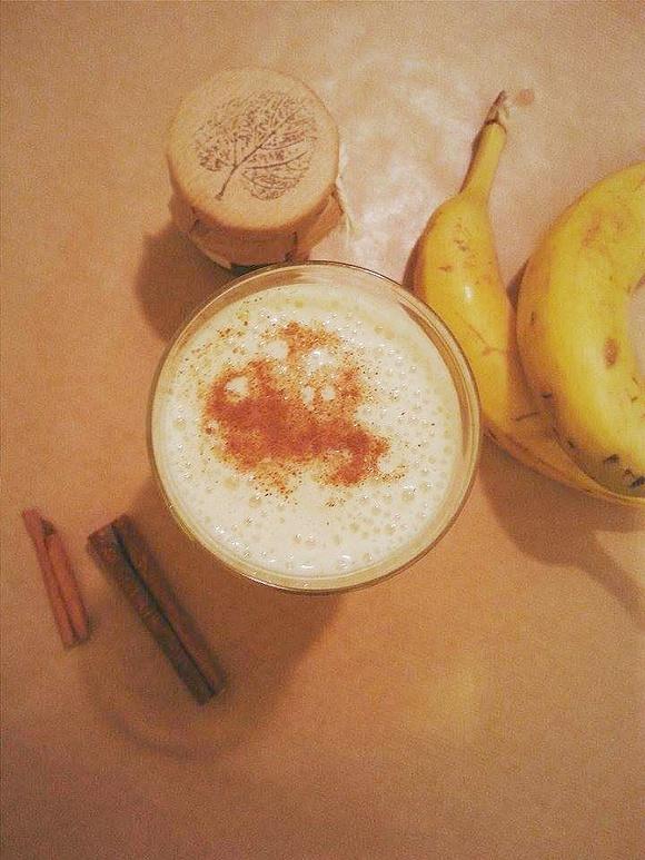 Koktajl bananowy na zimę