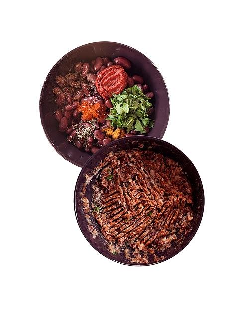Błyskawiczna pasta z czerwonej fasoli