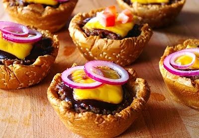 Muffiny cheesburgerowe