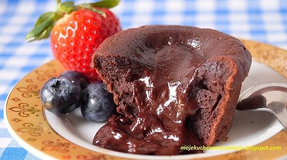 Lava cake czekoladowy fondant