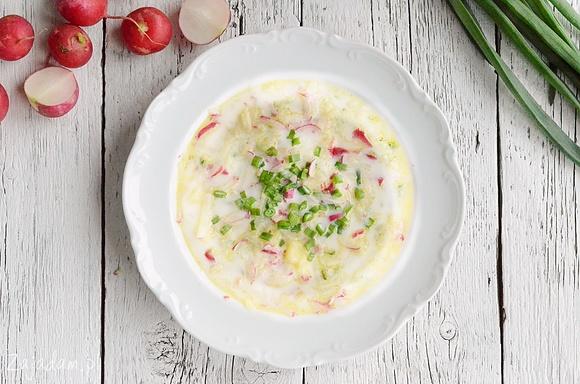 Zupa z rzodkiewki