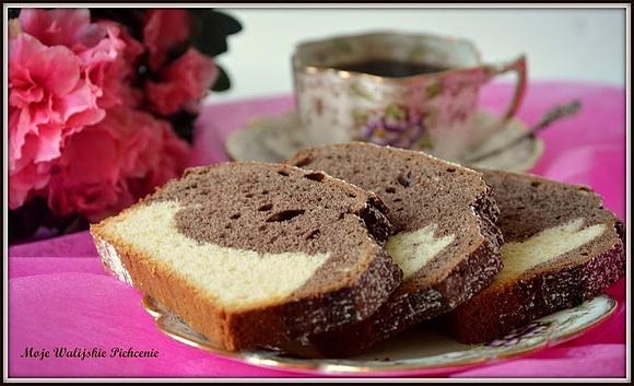 Marmurkowa babka na majonezie