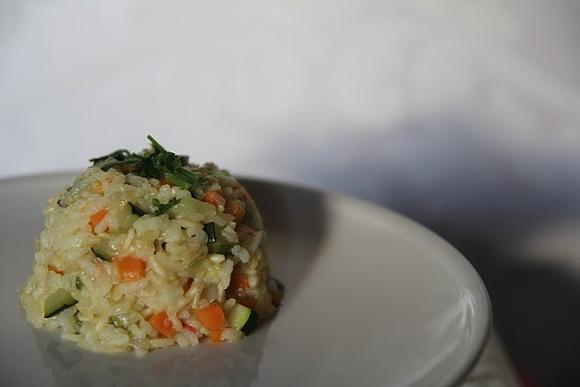 Risotto z brązowego ryżu
