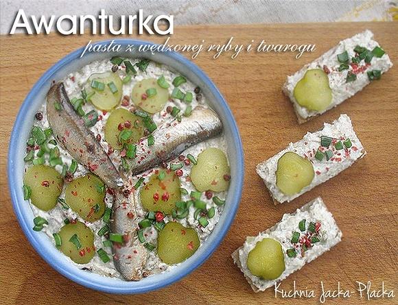 Awanturka - pasta z wędzonej ryby i twarogu