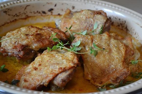 Chrupiący kurczak piri piri Jamiego Olivera