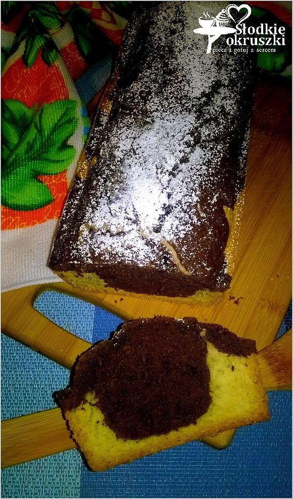 Pyszna babka w łaty - najłatwiejsza dwukolorowa babka