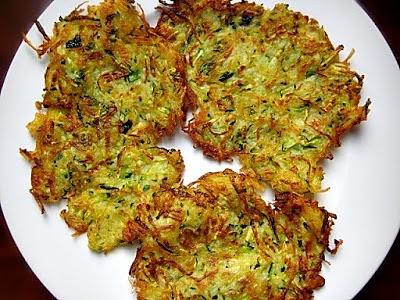 Placki ziemniaczano-cukiniowe