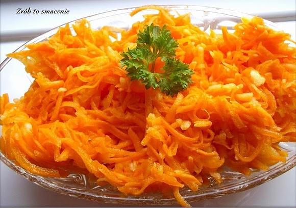 Surówka z marchewki i jabłka