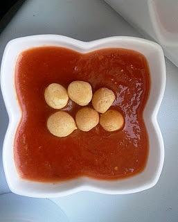 Zupa krem z czerwonych warzyw