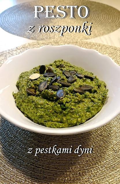 Pesto z roszponki