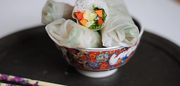 Spring rolls z warzywami