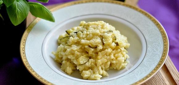 Risotto z cukinią