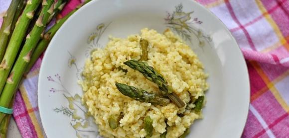 Risotto ze szparagami