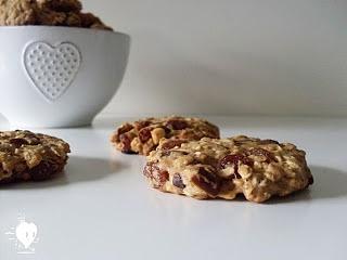 Owsiane ciasteczka z bakaliami