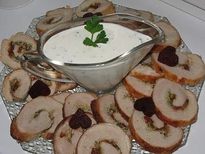 Schab nadziewany