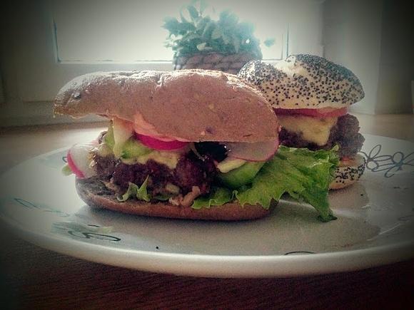 Burgery pieczone i na grille - odchudzone przepisy