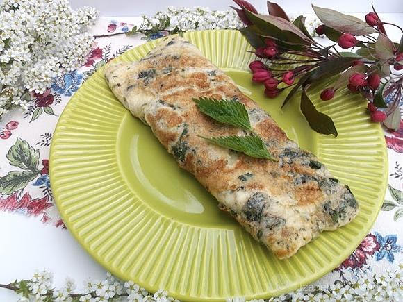 Omlet z pokrzywami