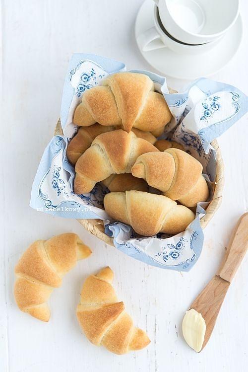 Butterhorn rolls rogaliki maślane przepyszne na śniadanie