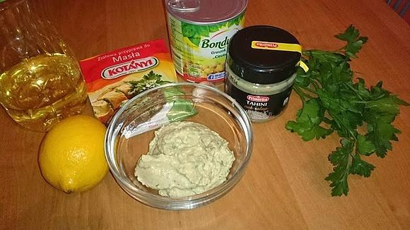 Hummus z cieciorki i tahini