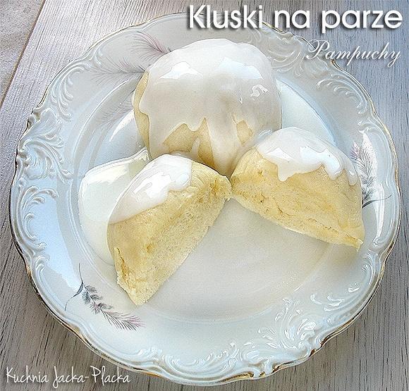 Kluski na parze pampuchy