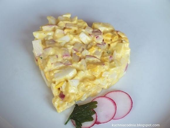 Pasta jajeczna z domowym majonezem z oleju rzepakowego