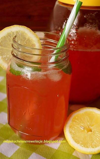 Lemoniada z rabarbaru