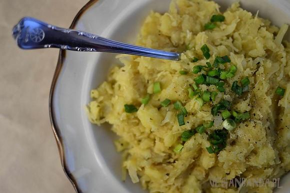 Panczkraut śląska potrawa z ziemniaków i kiszonej kapusty