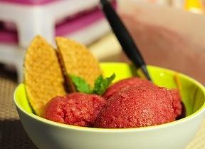 Sorbet malinowo-melonowy