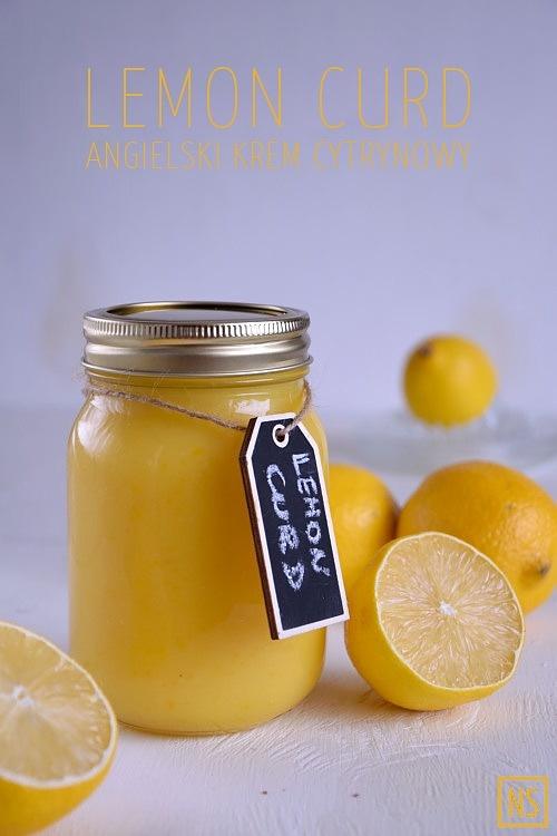 Lemon curd - angielski krem cytrynowy