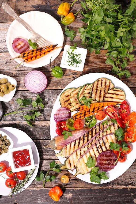 Warzywa grillowane z octem balsamicznym