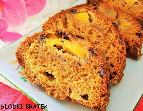 Leniwiec z owocami bez miksera