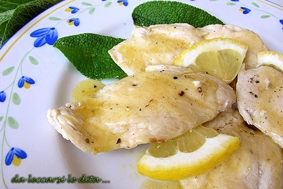 Lemon chicken with sage - lekkie danie bez panierki