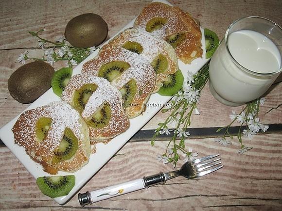 Pankejki z kiwi