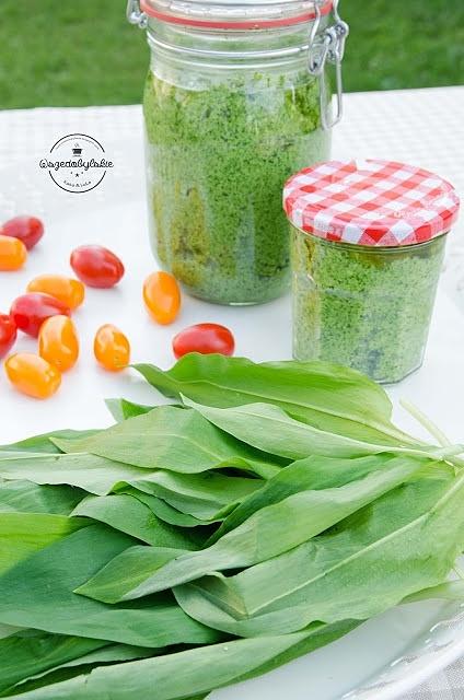 Majowe pesto z czosku niedźwiedziego